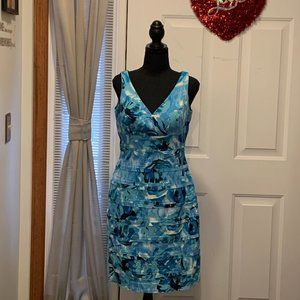American Living Dress, Size 8, Blue White